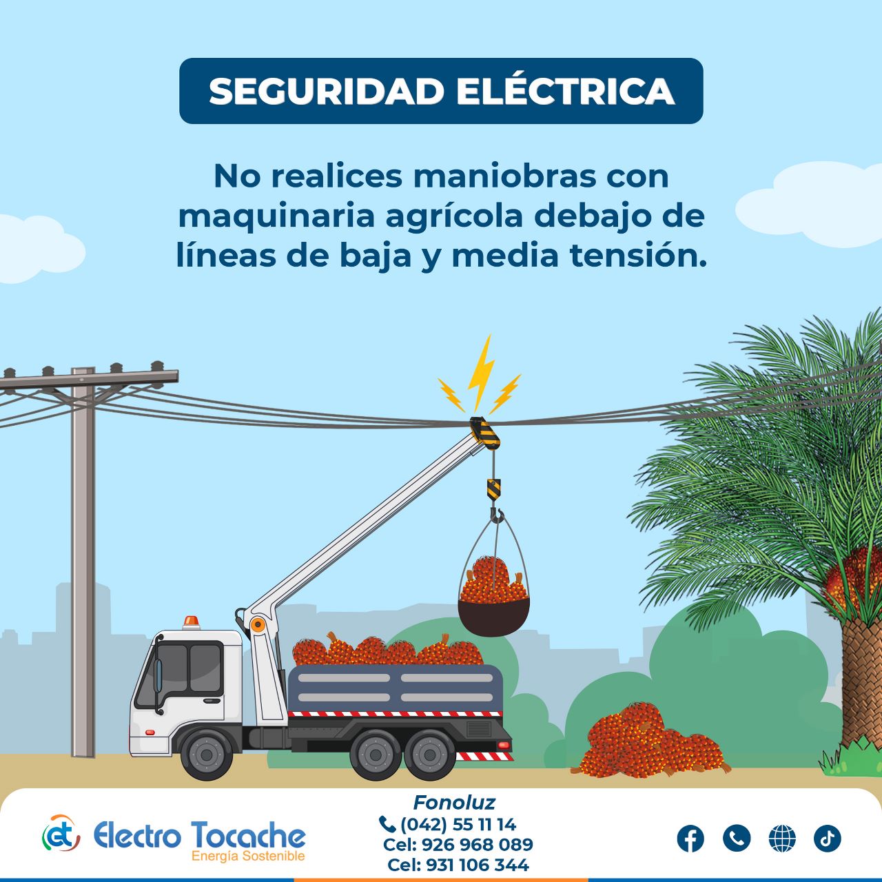 #ElectroTocache. ¡Cuidado!